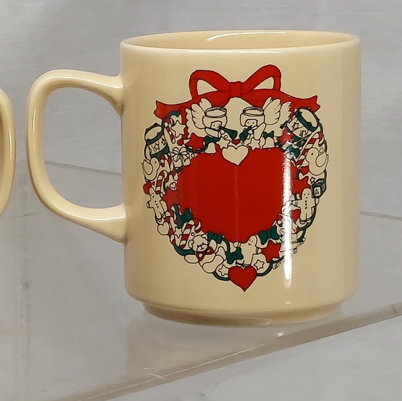 Lot of 2 vintage coffee cups mugs - Picture 3 of 11
